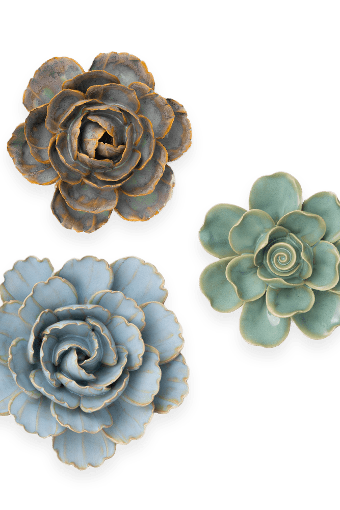 Ceramic Flower France Curated Collection #12 - Chive UK Wholesale