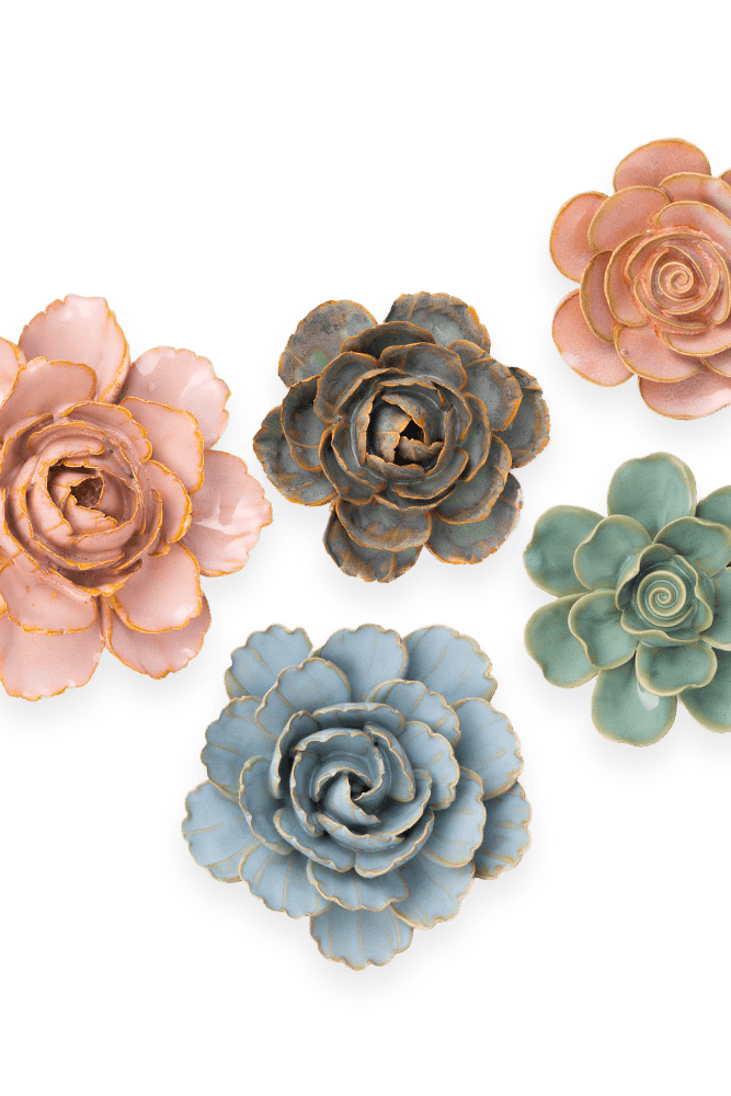 Ceramic Flower France Curated Collection #13 - Chive UK Wholesale