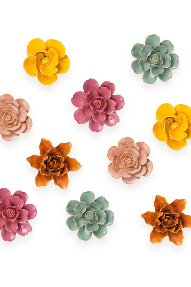 Ceramic Flower France Curated Collection #16 - Chive UK Wholesale