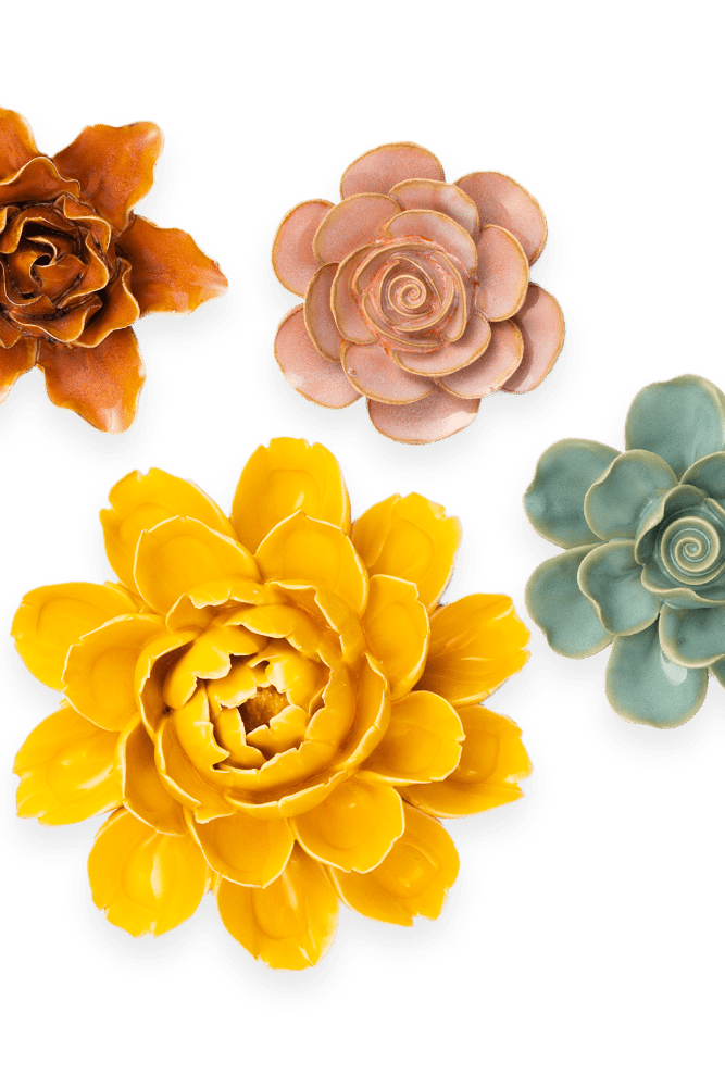 Ceramic Flower France Curated Collection #18 - Chive UK Wholesale