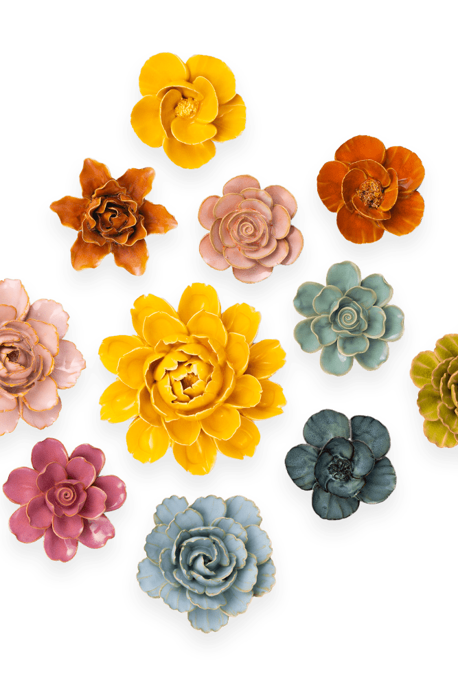 Ceramic Flower France Curated Collection #19 - Chive UK Wholesale