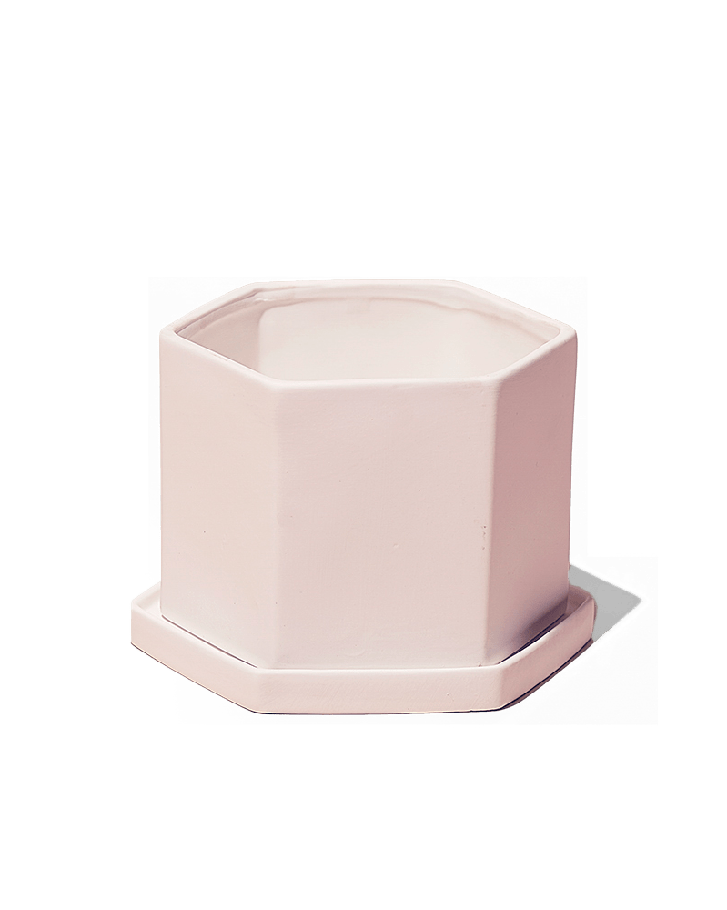 Hexi Porcelain Pot With Drainage Hole - Chive UK Wholesale