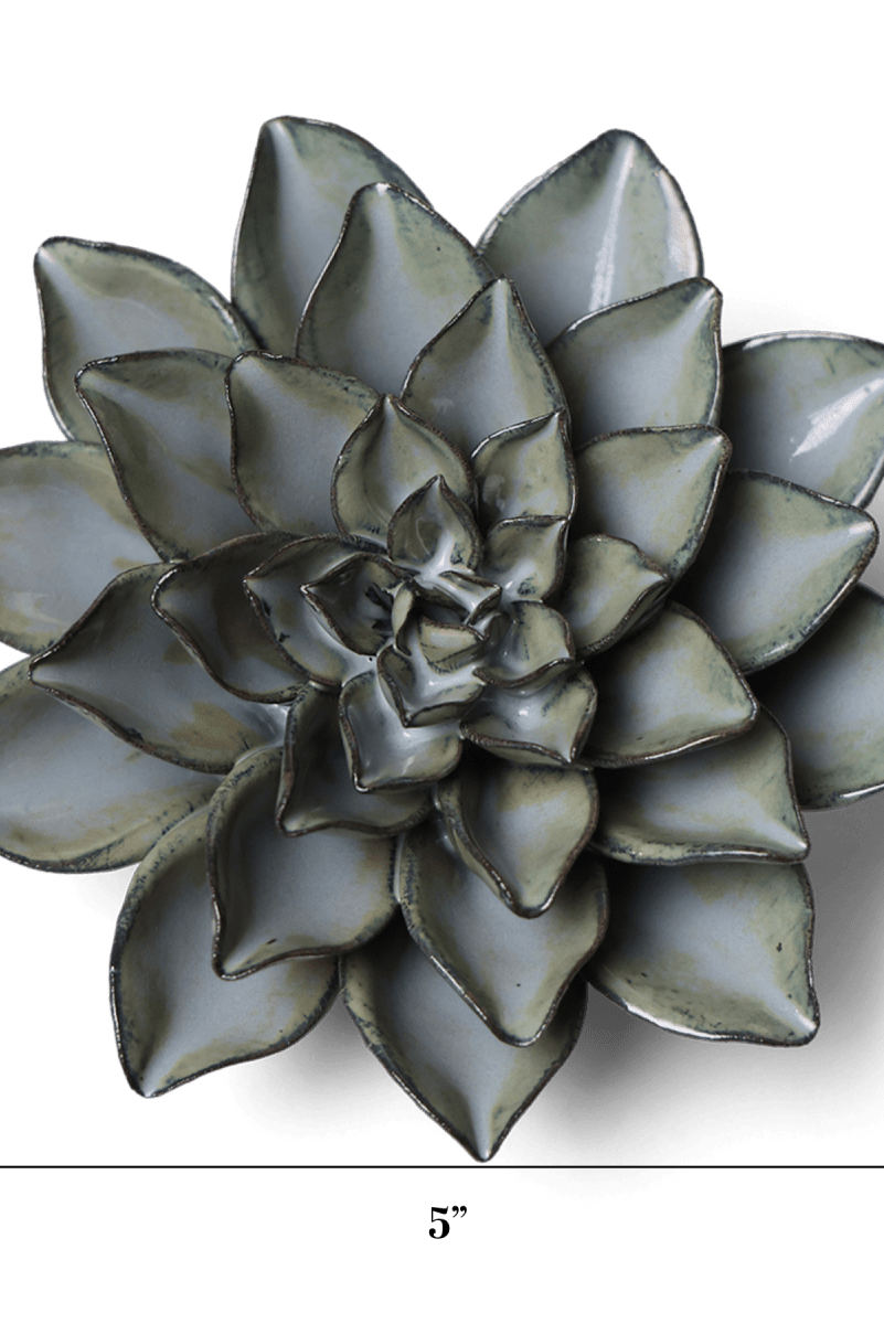 Japan Ceramic Flower Dusk Blue Daisy - Chive UK Wholesale