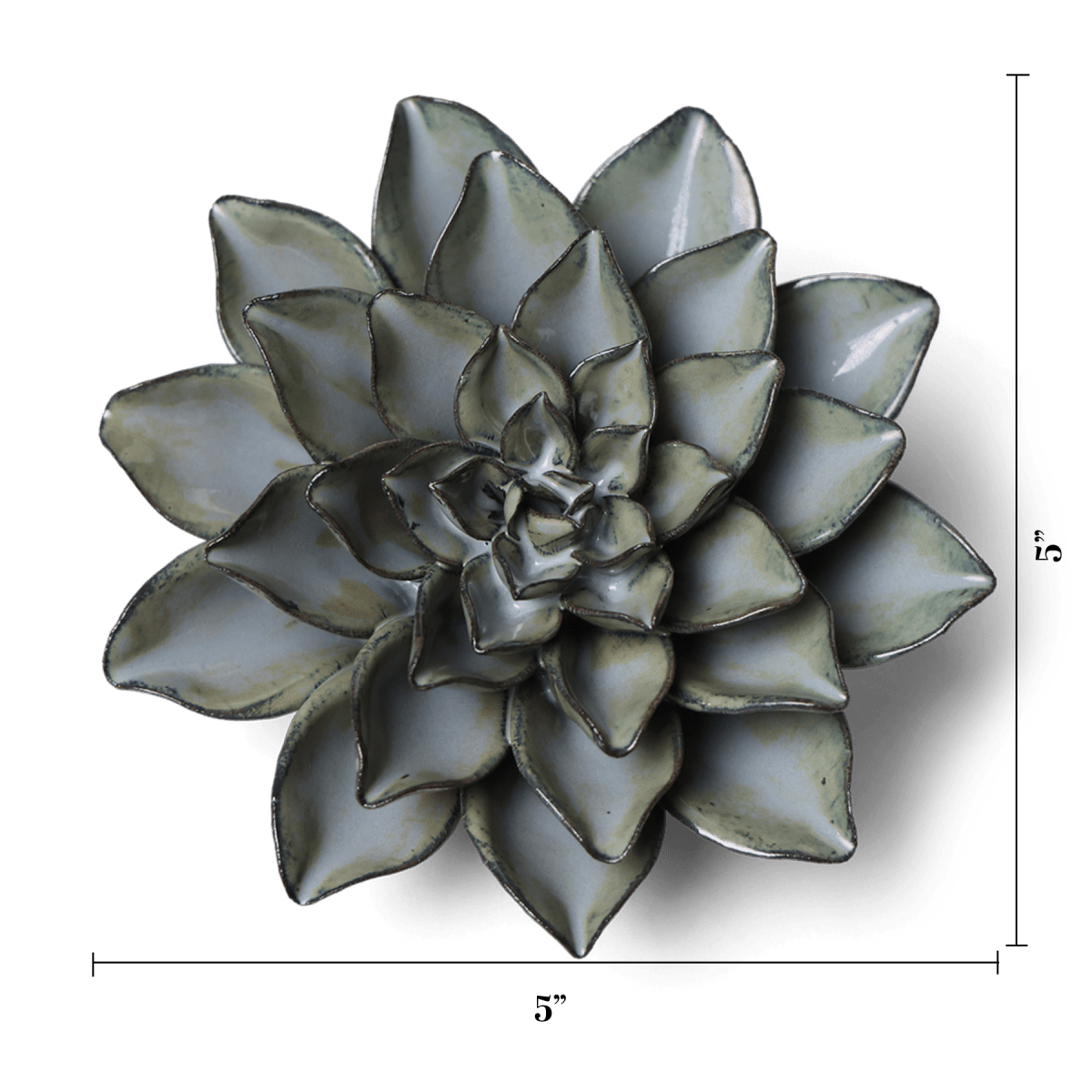 Japan Ceramic Flower Dusk Blue Daisy - Chive UK Wholesale