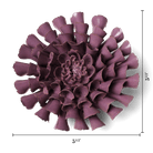 Japan Ceramic Flower Lilac Pom Pom Dahlia - Chive UK Wholesale