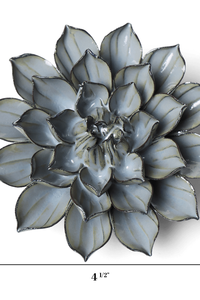Japan Ceramic Flower Aqua Black Daisy - Chive UK Wholesale