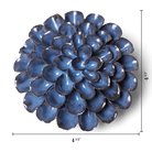 Japan Ceramic Flower Blue Grey Pom Pom Dahlia - Chive UK Wholesale