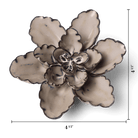 Japan Ceramic Flower Ecru Cactus Flower - Chive UK Wholesale