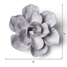 Japan Ceramic Flower White Speckle Gardenia - Chive UK Wholesale