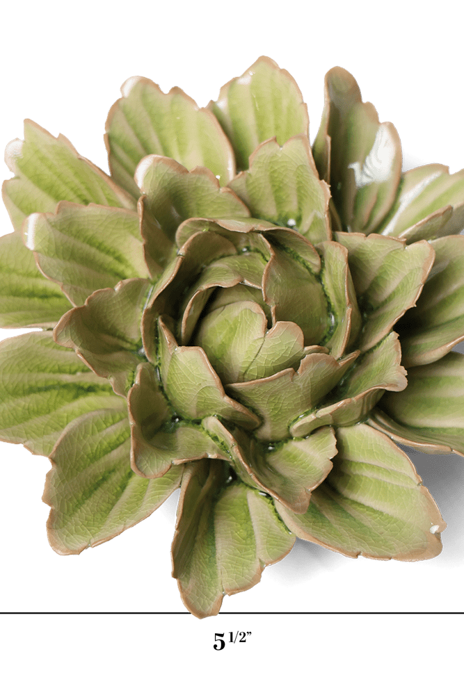 Japan Ceramic Flower Mint Tree Peony - Chive UK Wholesale