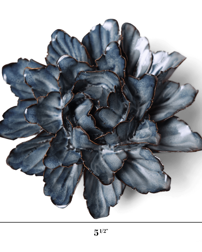Japan Ceramic Flower Blue Tree Peony - Chive UK Wholesale