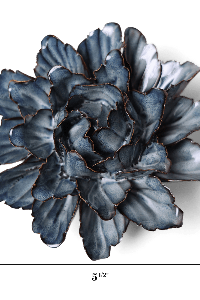 Japan Ceramic Flower Blue Tree Peony - Chive UK Wholesale