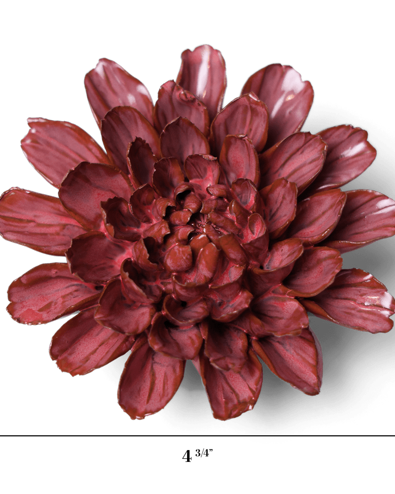 Japan Ceramic Flower Pink Dahlia - Chive UK Wholesale