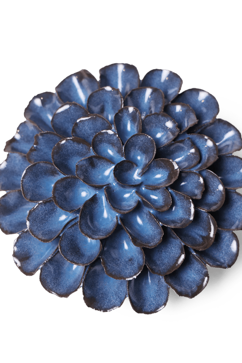JA04 Blue Noir Pompon Dahlia - Chive UK Wholesale