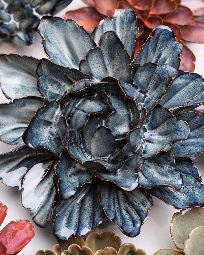 JA12 Navy Sorbet Peony - Chive UK Wholesale