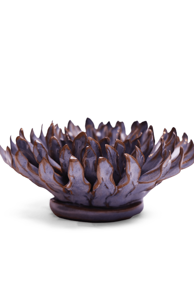 JA22 Violet Blue Fleur De Lis Mum - Chive UK Wholesale
