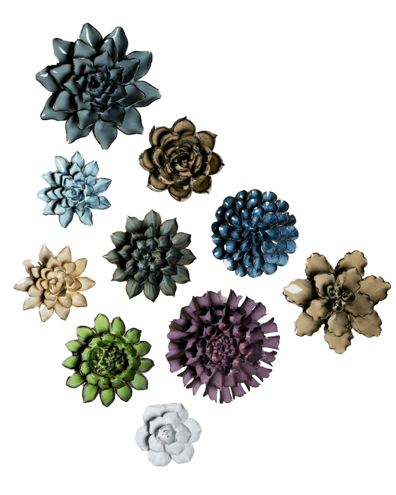 Ceramic Flower Japan Curated Collection #2 - Chive UK Wholesale