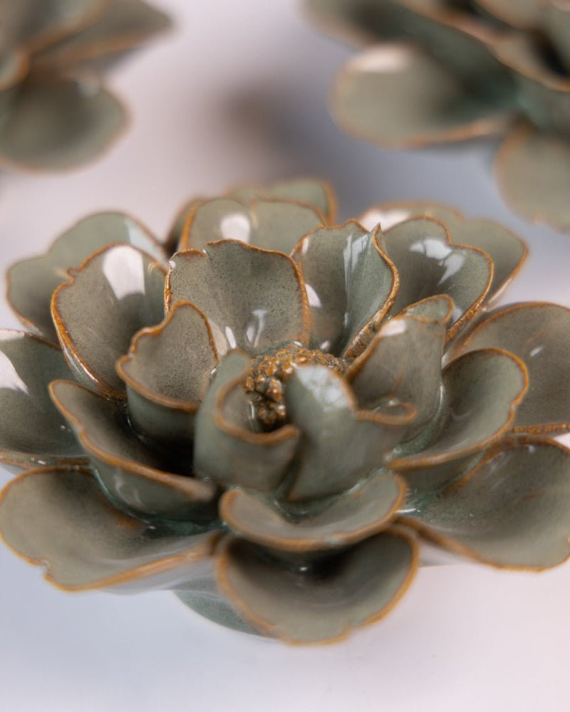 Ceramic Flower Japan Curated Collection #18 - Chive UK Wholesale