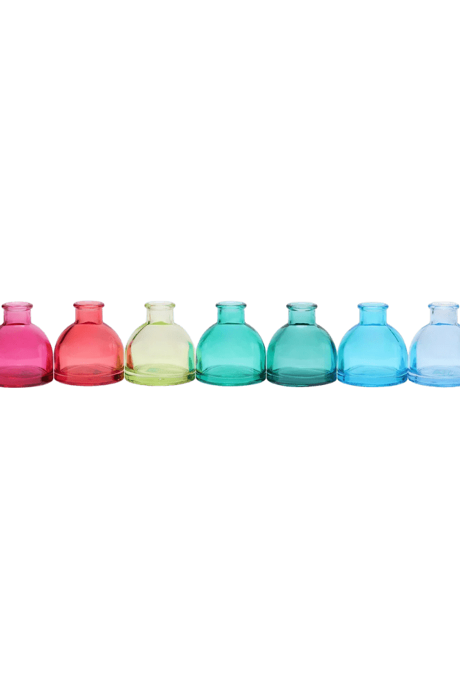 Loft Glass Bud Vase Jewel Tone 10pc Kits - Chive UK Wholesale