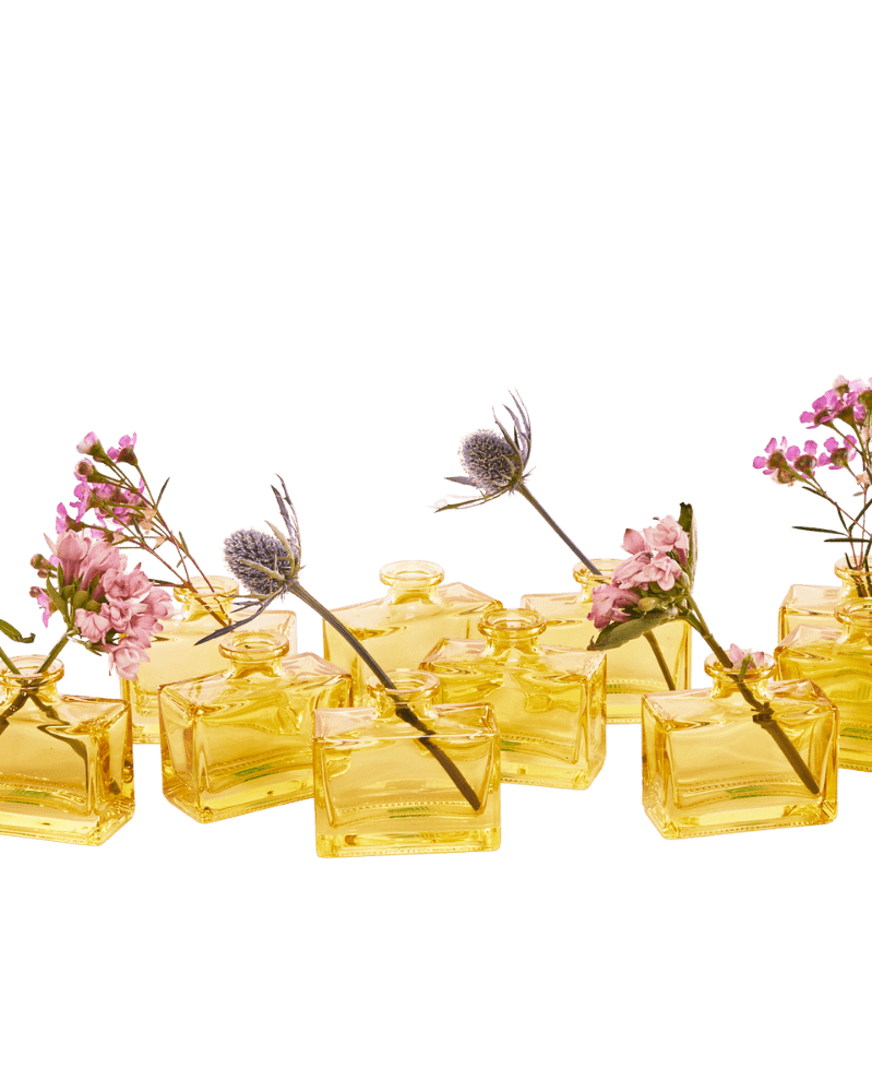 Loft Glass Vintage Bud Vases For Weddings - Chive UK Wholesale
