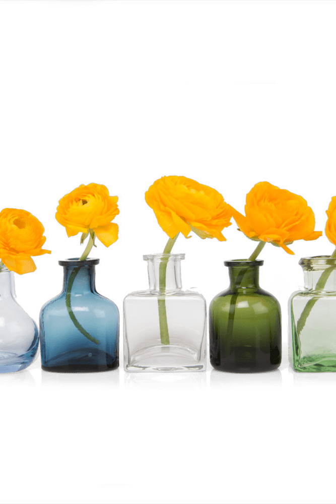 Loft Glass Vintage Bud Vases For Weddings - Chive UK Wholesale
