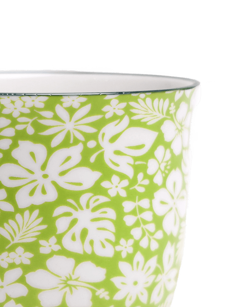 Liberte Porcelain Pot And Saucer Set With Drainage - Chive UK Wholesale