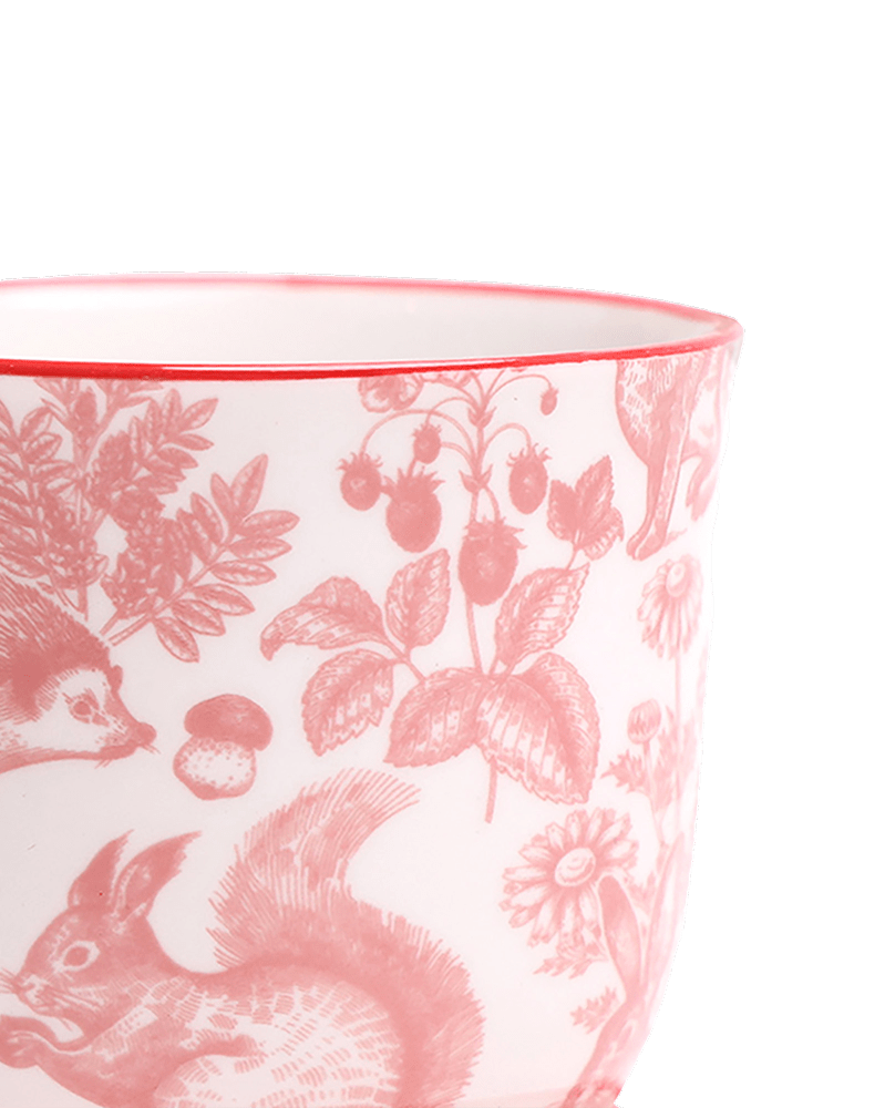 Liberte Porcelain Pot And Saucer Set With Drainage - Chive UK Wholesale