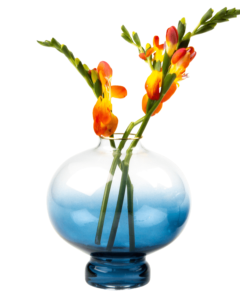 Lantern Glass Unique Flower Vase - Chive UK Wholesale