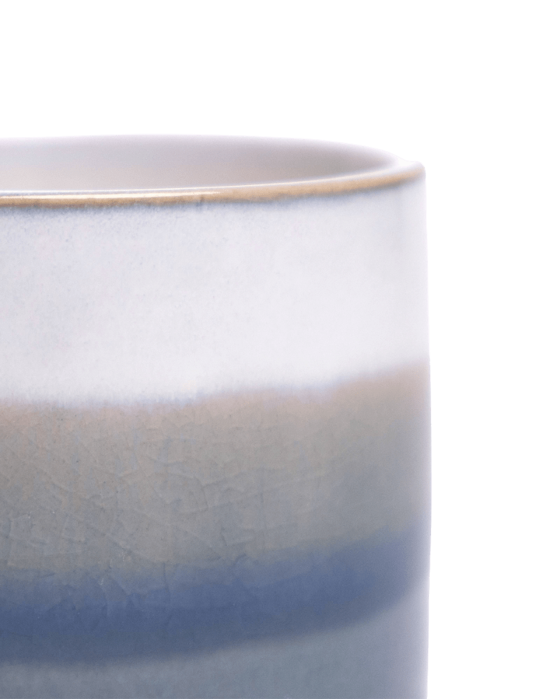 Minute Ceramic Pot And Saucer Set With Drainage - Chive UK Wholesale