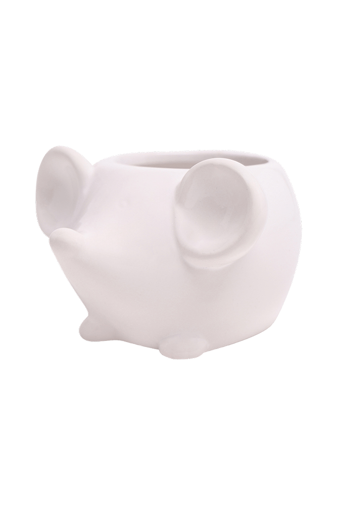 Mouse Ceramic Indoor Plant Pot For Succulents - Chive UK Wholesale