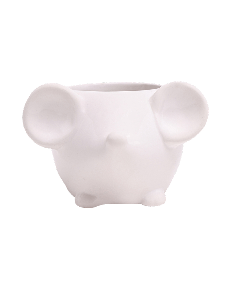 Mouse Ceramic Indoor Plant Pot For Succulents - Chive UK Wholesale