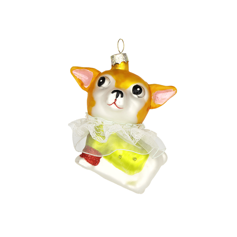 Chihuahua with Collar Ornament - Chive UK Wholesale