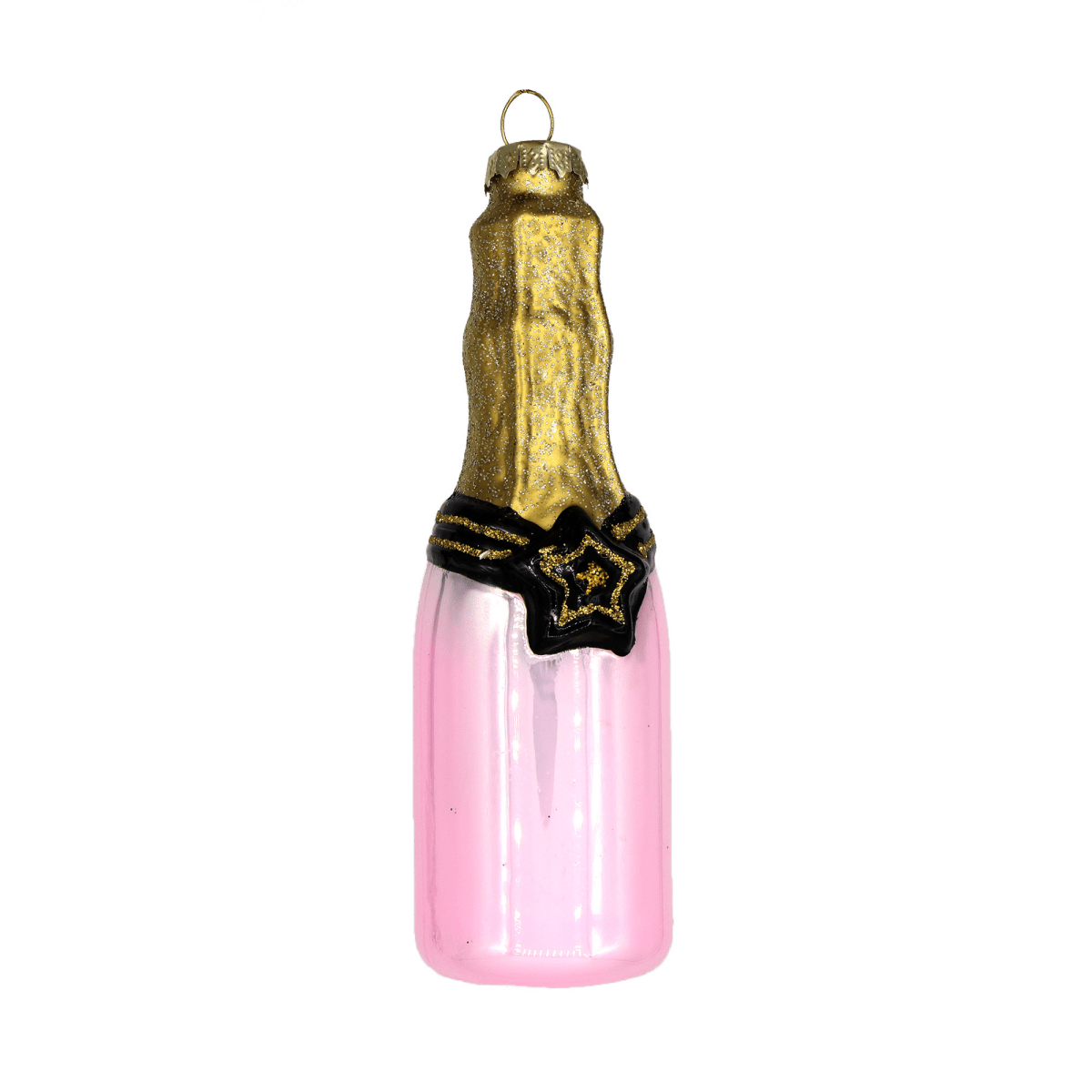 Pink Champagne Bottle Ornament - Chive UK Wholesale