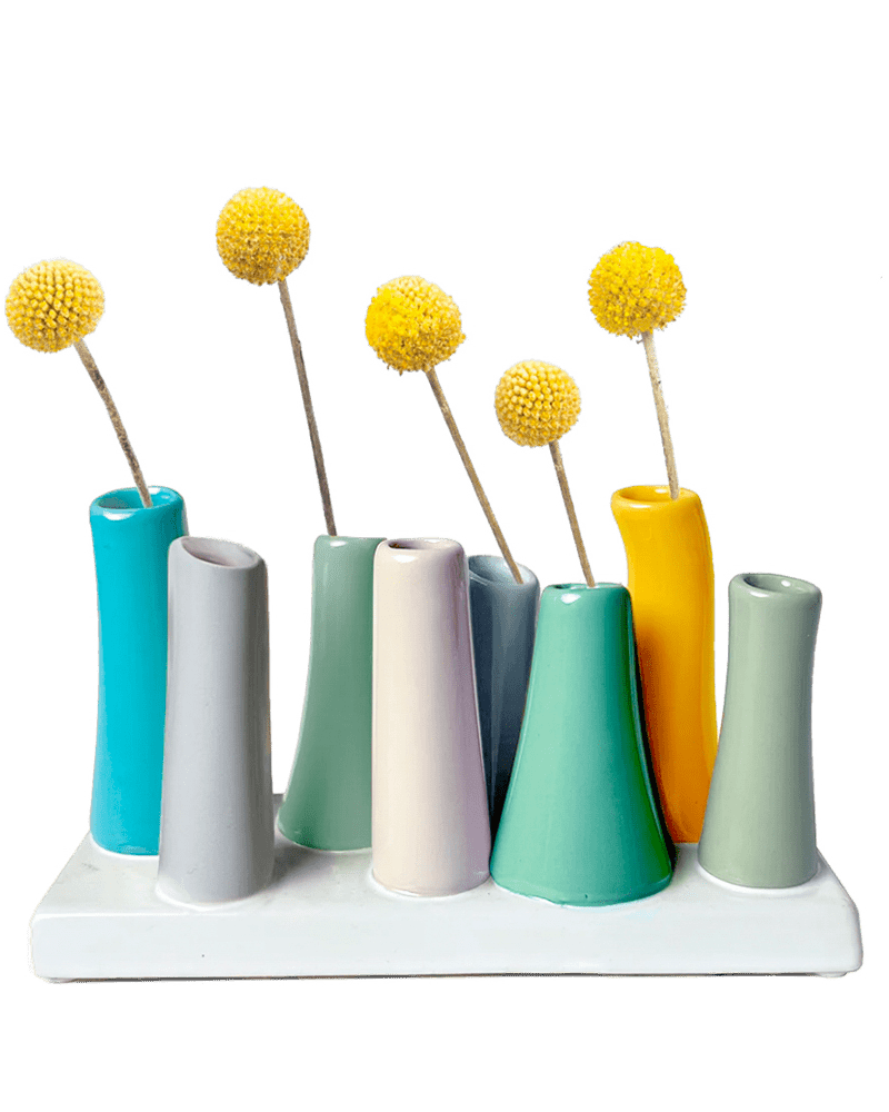 Pooley Modern Bud Vase For Flowers - Chive UK Wholesale