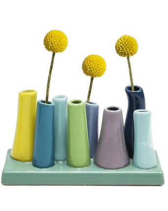 Pooley Modern Bud Vase For Flowers - Chive UK Wholesale