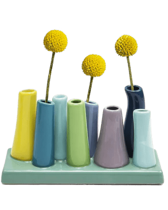 Pooley Modern Bud Vase For Flowers - Chive UK Wholesale