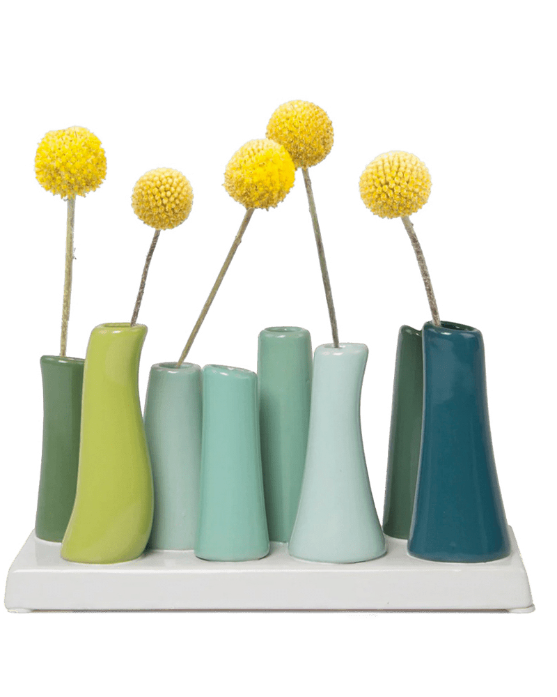 Pooley Modern Bud Vase For Flowers - Chive UK Wholesale