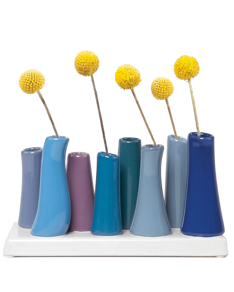 Pooley Modern Bud Vase For Flowers - Chive UK Wholesale