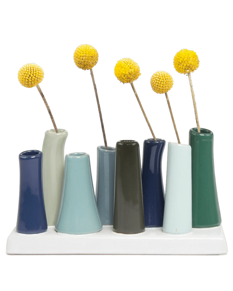 Pooley Modern Bud Vase For Flowers - Chive UK Wholesale