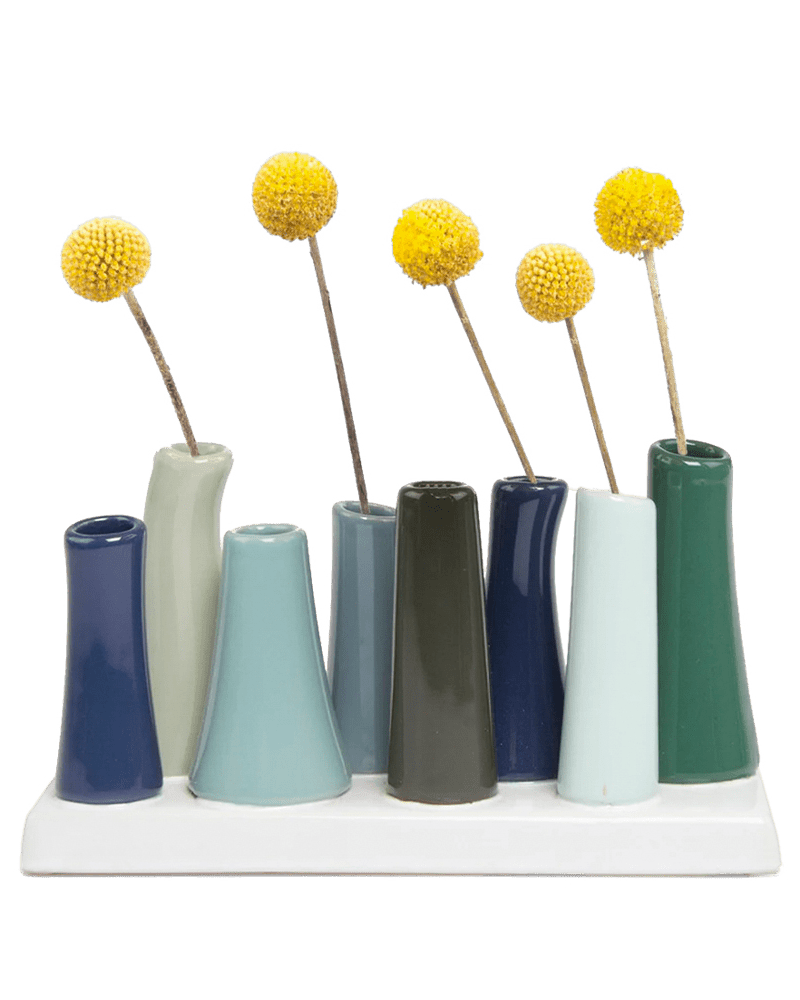 Pooley Modern Bud Vase For Flowers - Chive UK Wholesale