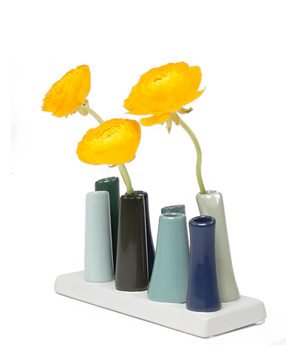 Pooley Modern Bud Vase For Flowers - Chive UK Wholesale