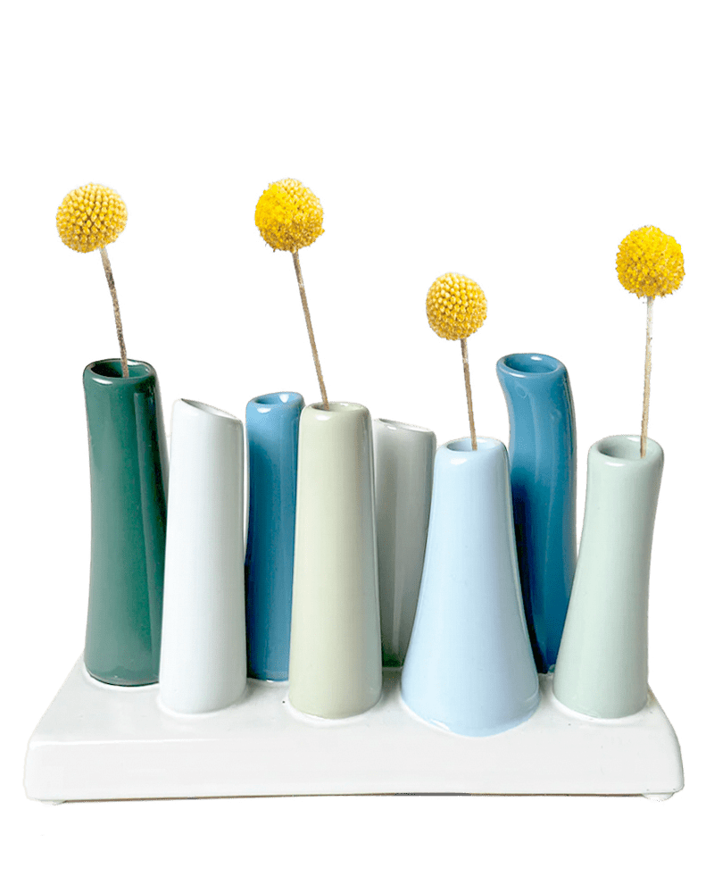 Pooley Modern Bud Vase For Flowers - Chive UK Wholesale