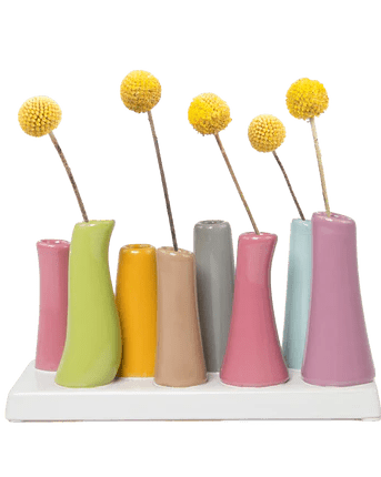 Pooley Modern Bud Vase For Flowers - Chive UK Wholesale