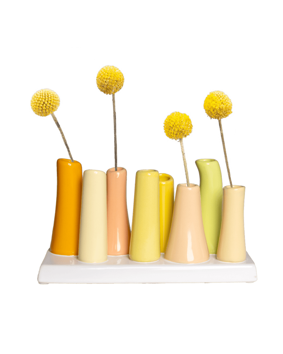 Pooley Modern Bud Vase For Flowers - Chive UK Wholesale