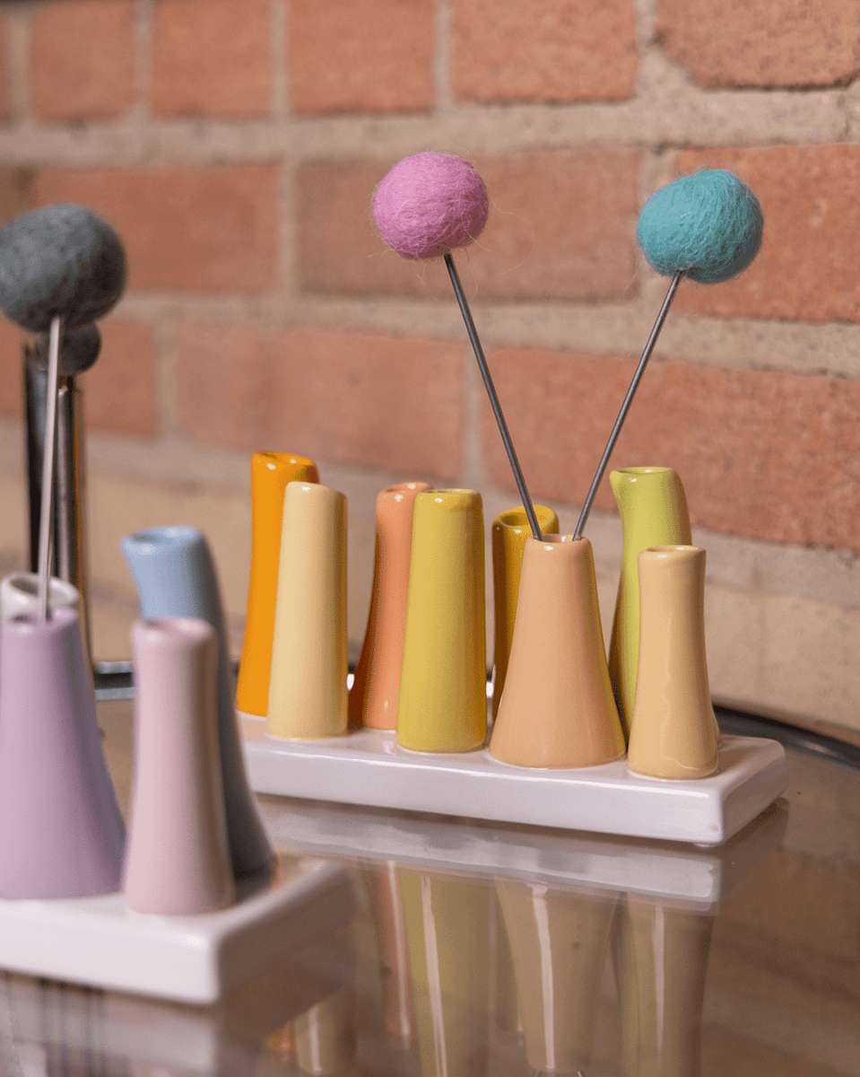 Pooley Modern Bud Vase For Flowers - Chive UK Wholesale