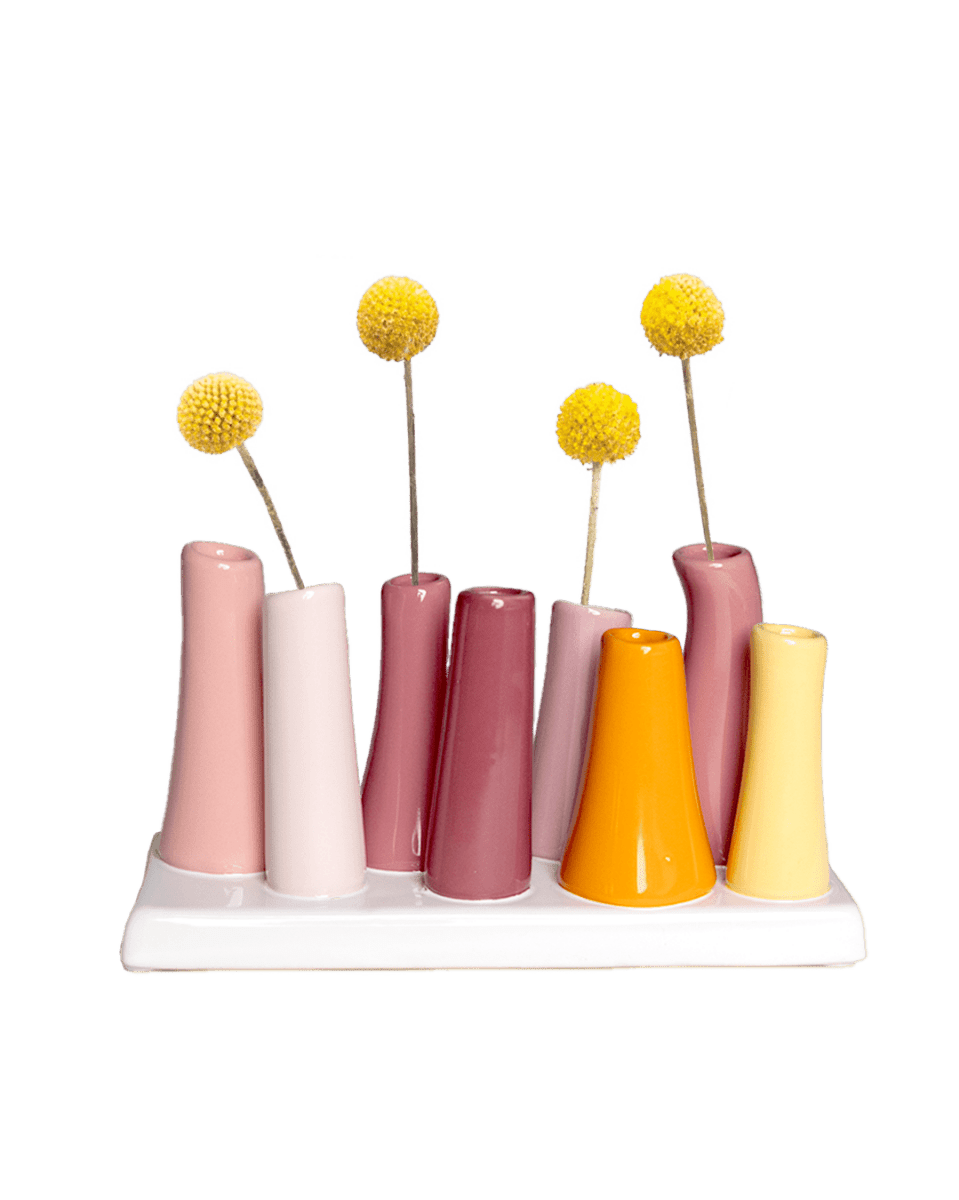 Pooley Modern Bud Vase For Flowers - Chive UK Wholesale