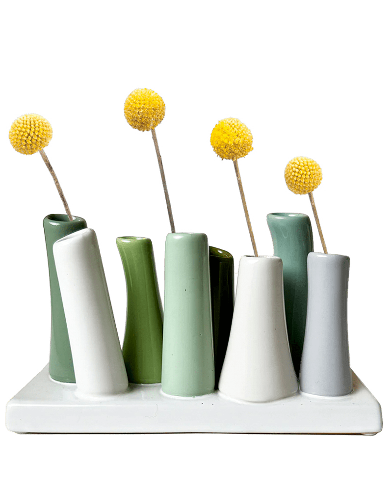 Pooley Modern Bud Vase For Flowers - Chive UK Wholesale