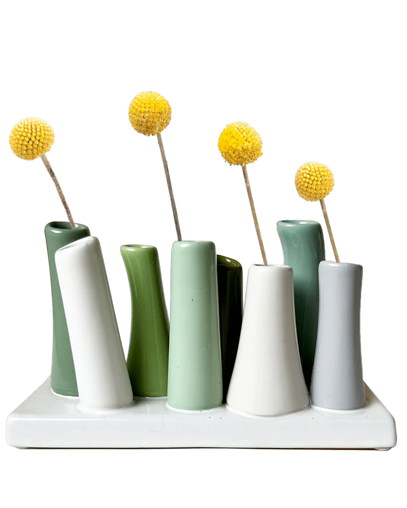 Pooley Modern Bud Vase For Flowers - Chive UK Wholesale