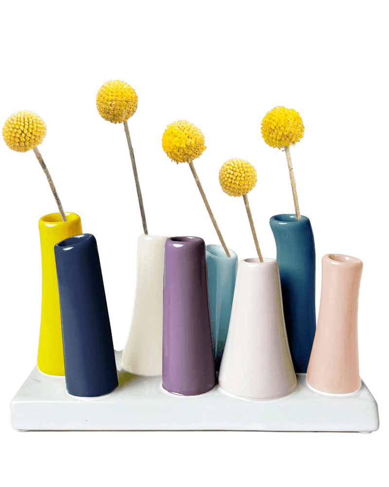 Pooley Modern Bud Vase For Flowers - Chive UK Wholesale