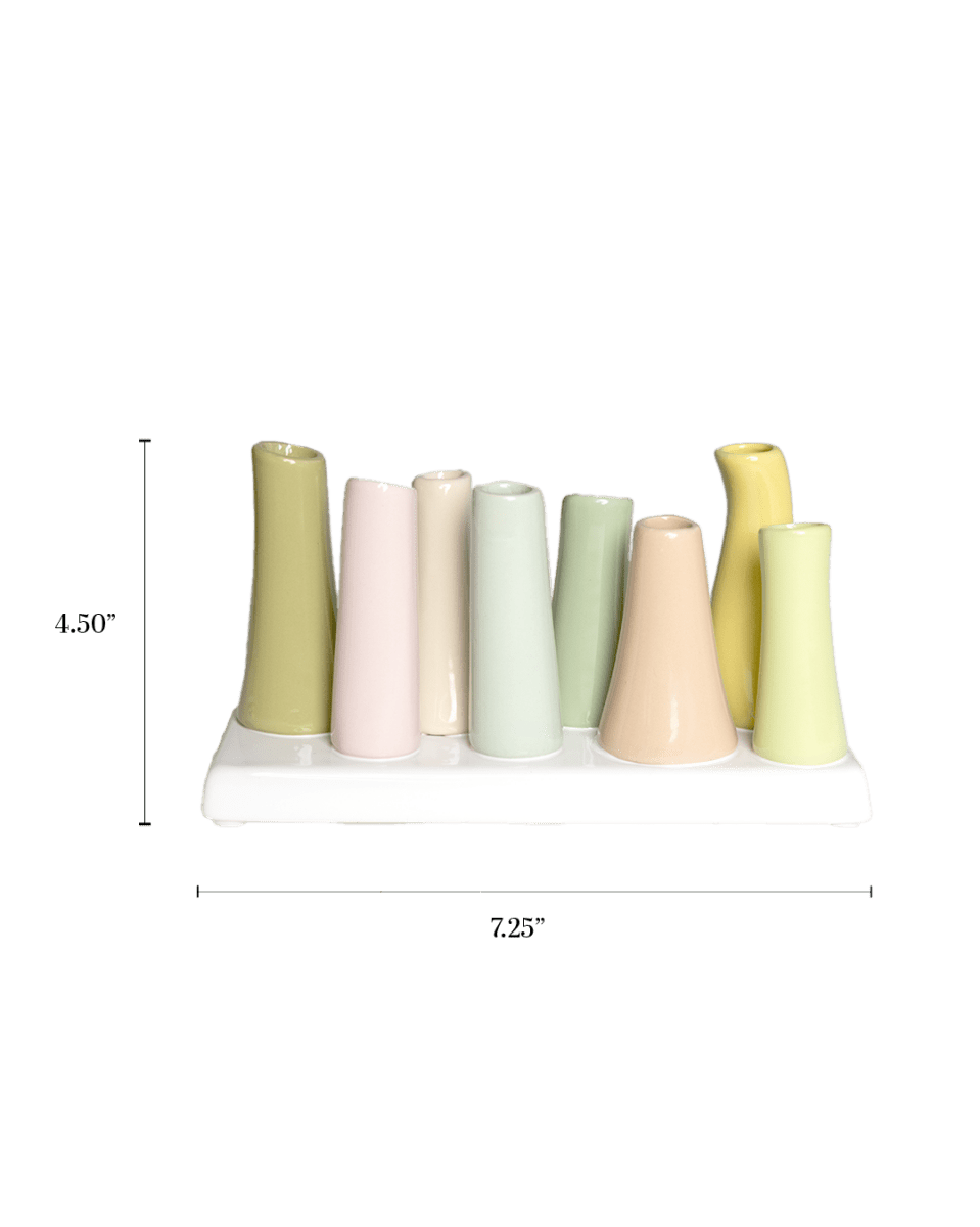 Pooley Modern Bud Vase For Flowers - Chive UK Wholesale